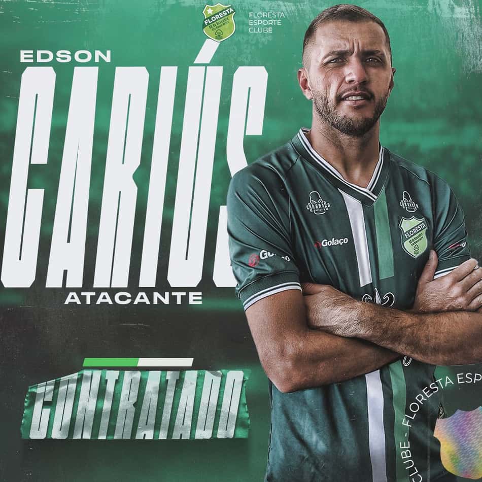 Edson Cariús acerta retorno ao Floresta e revela: 'Espero conquistar títulos'