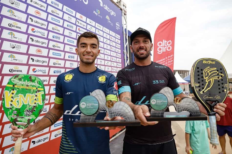 Definidos os campeões do ITF BT 50 de Brasília de Beach Tennis