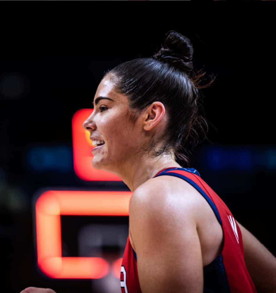 Kelsey Plum, jogadora de basquete dos Estados Unidos