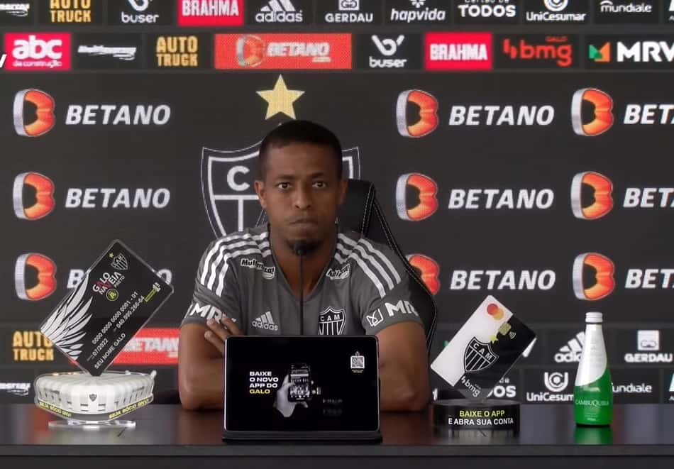 Keno fala sobre importância de vitória do Atlético-MG nos próximos jogos: 'mudar a chave'