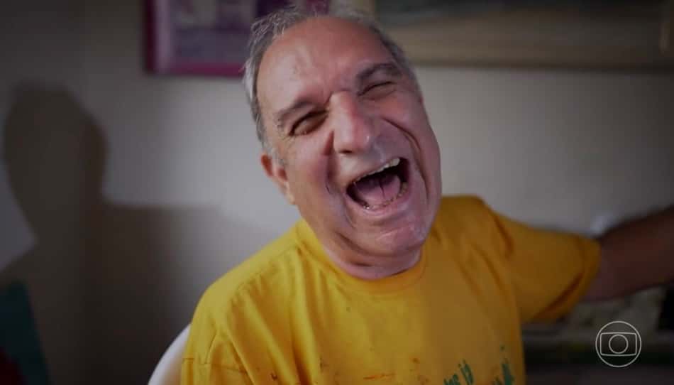 Osmar Santos aparece no Jornal Nacional 28 anos após acidente que o tirou das narrações esportivas