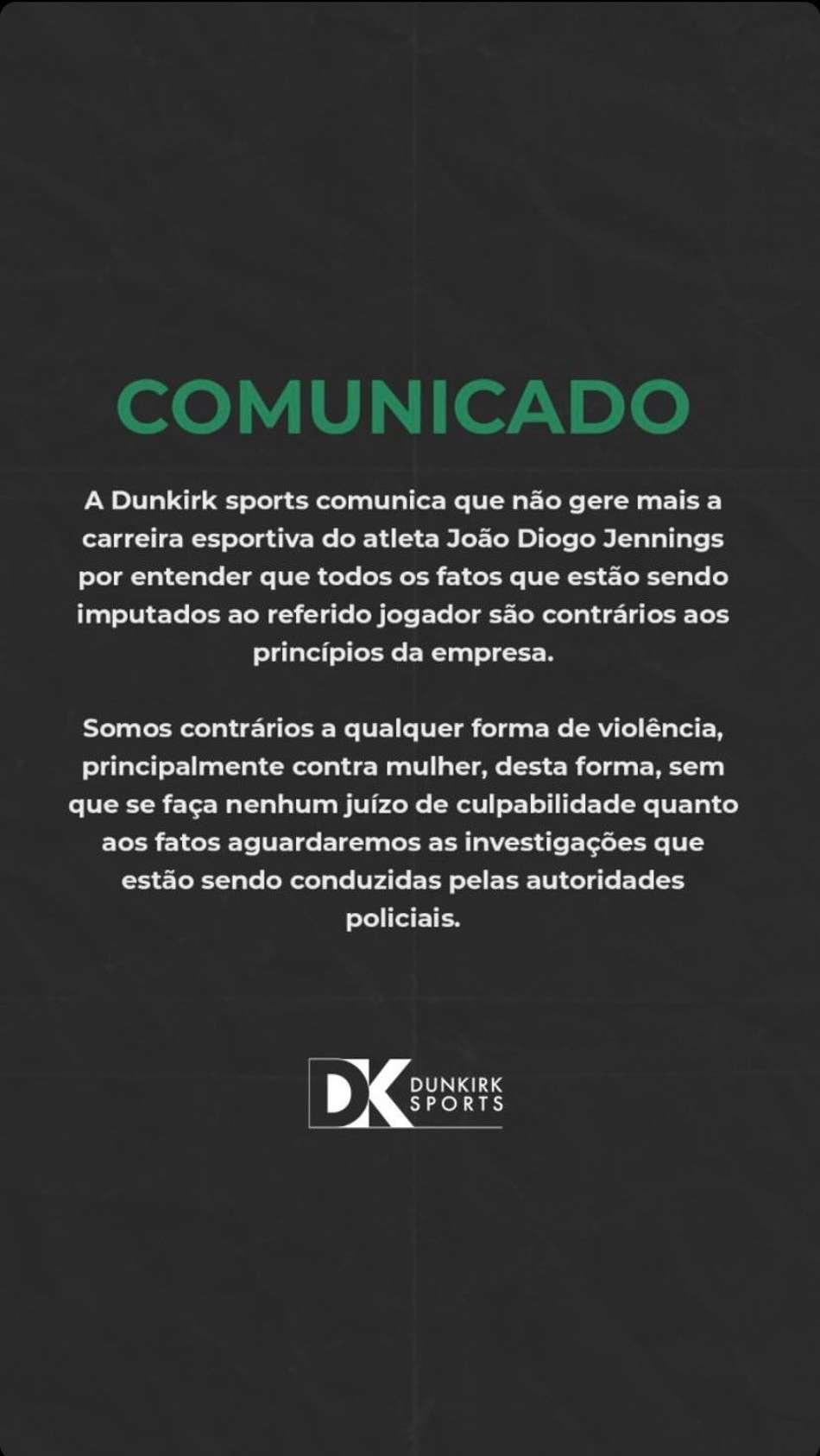 Nota - caso de estupro