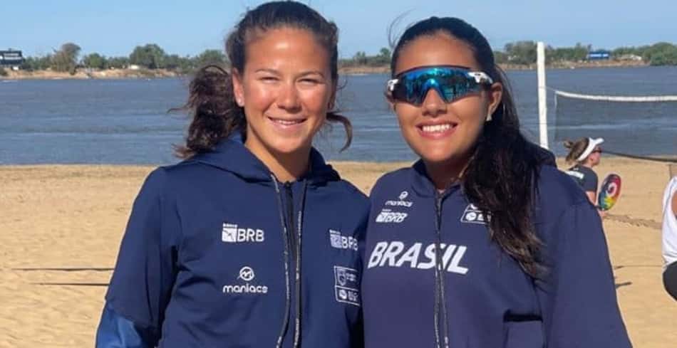 Chow estreia com vitória no Pan de Beach na Argentina. Paraibana de 15 abis disputa no juvenil