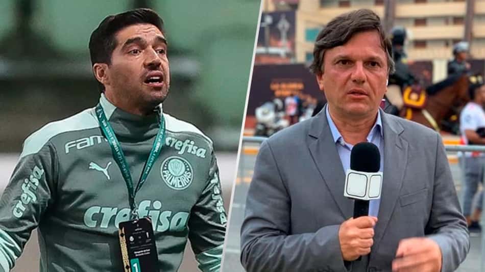 Justiça rejeita queixa-crime de Abel Ferreira contra Mauro Cezar Pereira