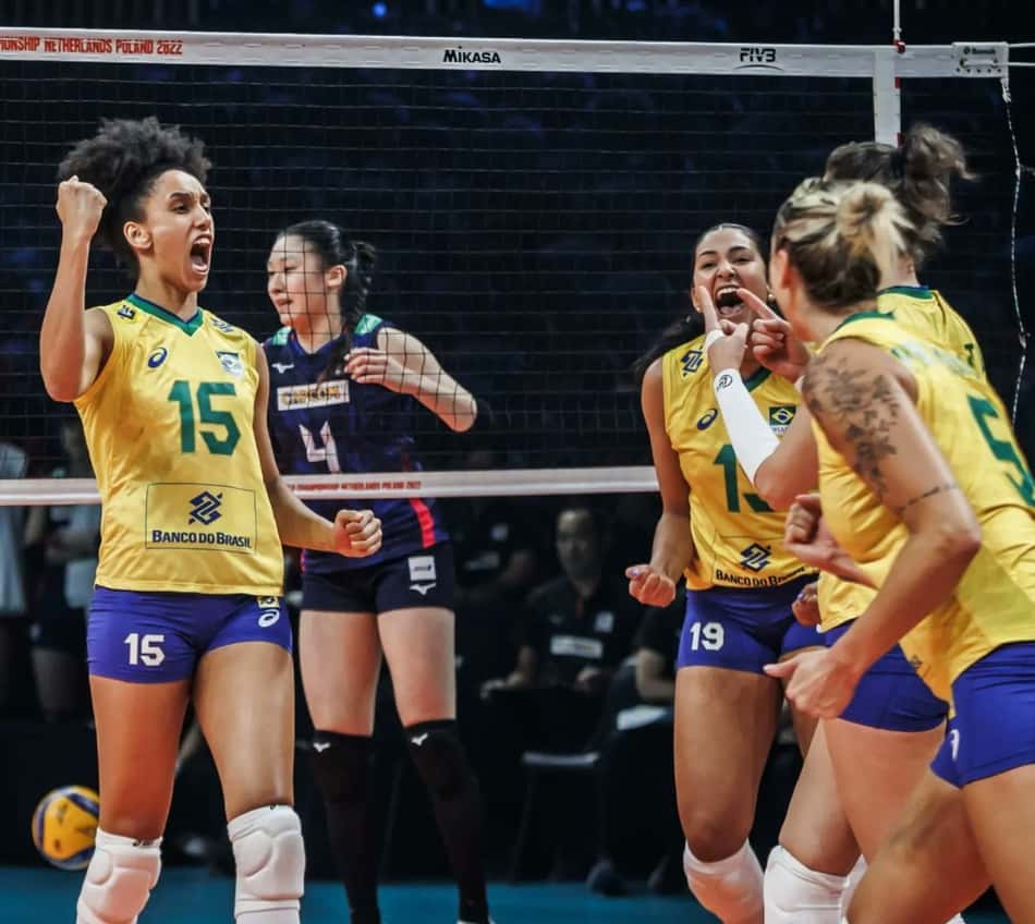 Brasil estreia contra carrasco na segunda fase do Mundial de Vôlei Feminino; confira jogos e datas