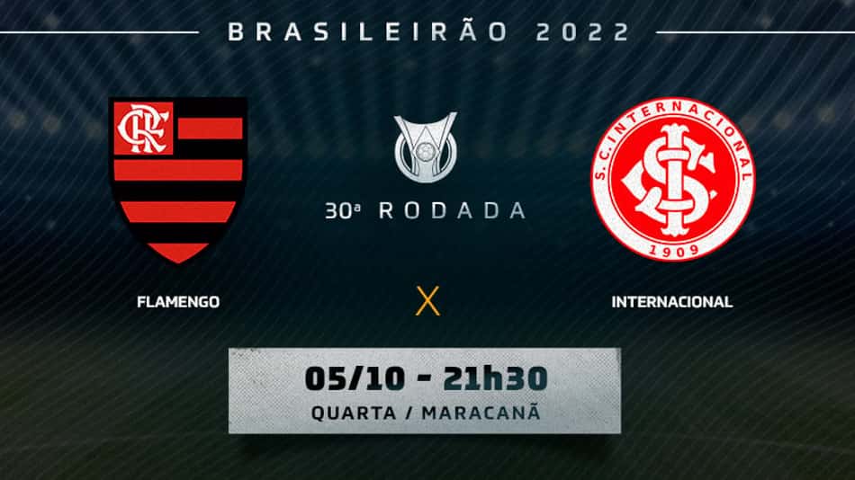 Flamengo x Internacional: onde assistir, prováveis times e desfalques do jogo pelo Brasileirão