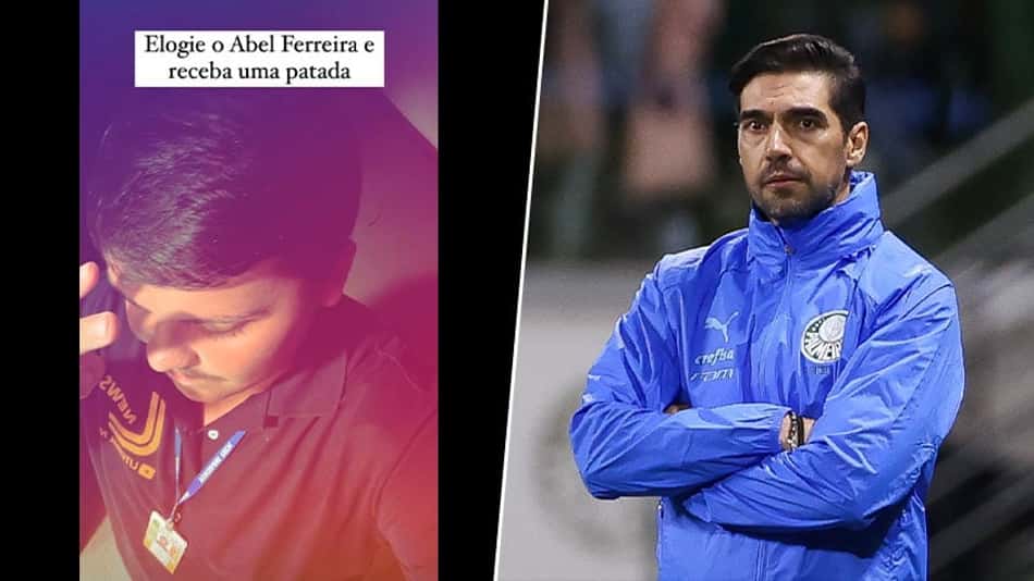 Repórter diz que recebeu apoio após 'destempero' de Abel Ferreira, do Palmeiras: 'Todos ficaram em choque'