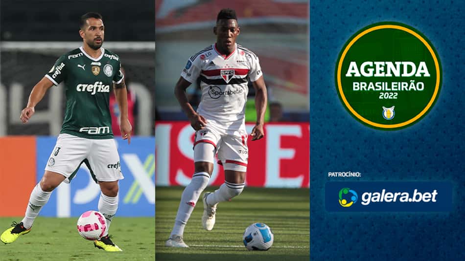 Palmeiras x Coritiba, América-MG x São Paulo… Saiba onde assistir aos jogos de quinta do Brasileirão