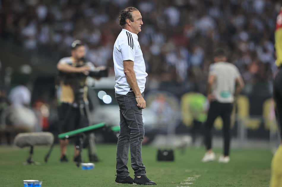 Cuca lamenta empate, mas elogia time do Atlético-MG: 'Não foi uma má atuação'