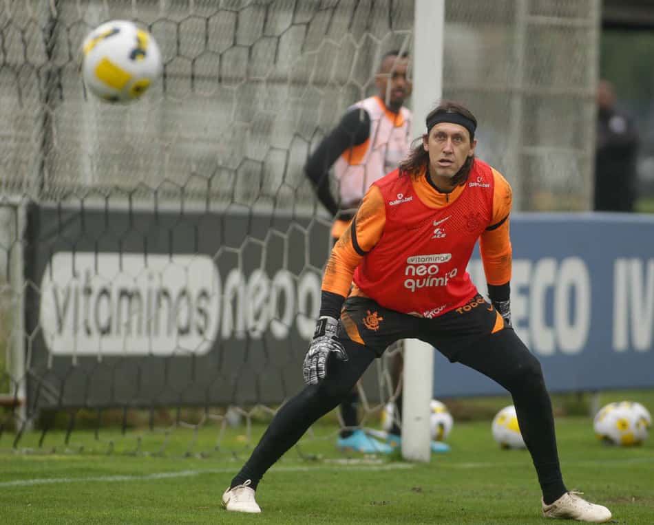 Treino Corinthians 10/10 - Cássio