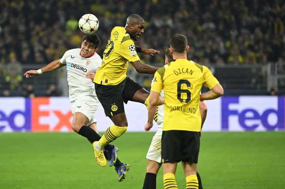 Dortmund busca empate contra o Sevilla e se aproxima das oitavas da Champions League