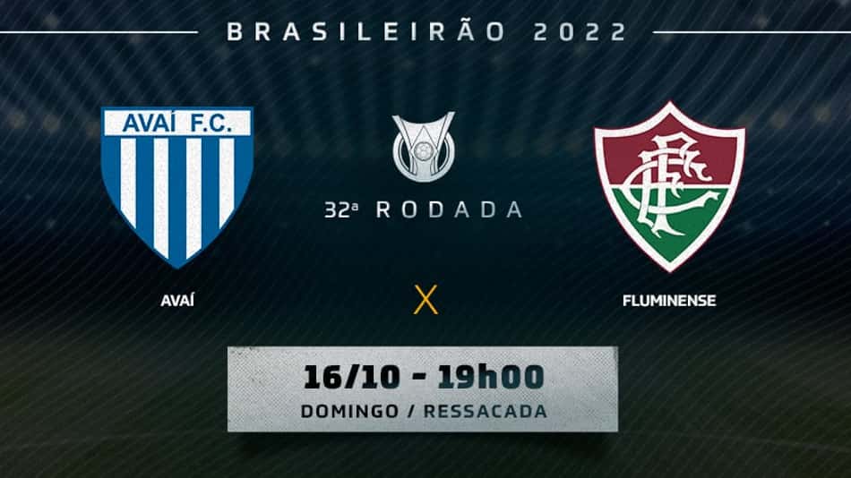 Chamada - Avaí x Fluminense