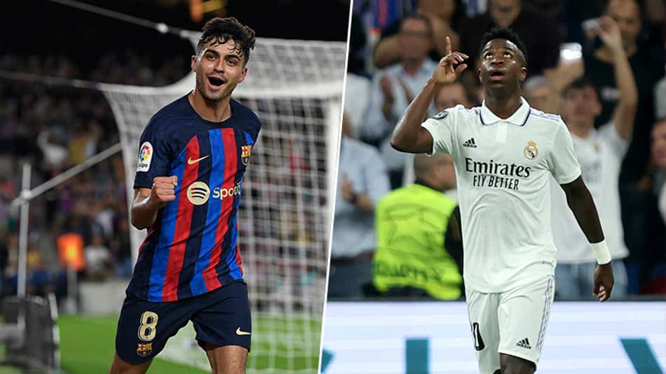 Jovens valores protagonizam Real Madrid x Barcelona e iniciam nova geração do clássico