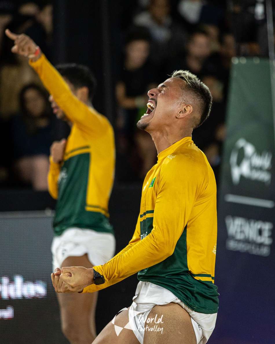 Após título mundial de futevôlei, Brisa projeta novas metas