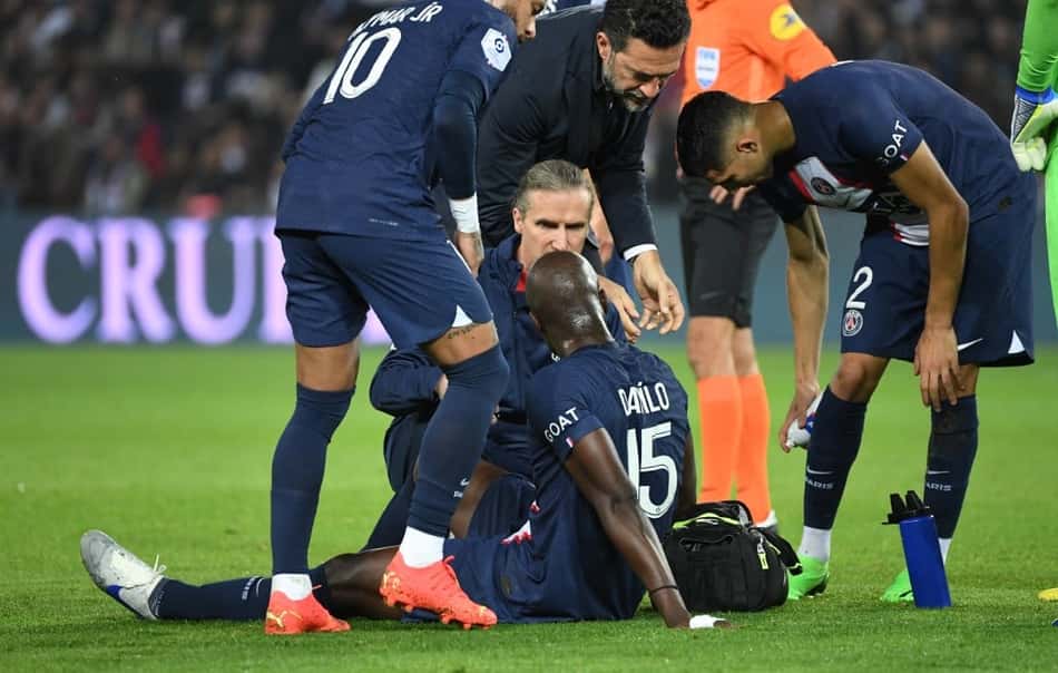 PSG perde meia lesionado por pelo menos três semanas