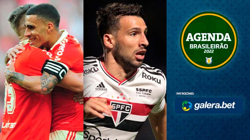 Coritiba x Internacional, Juventude x São Paulo… Saiba onde assistir aos jogos de domingo do Brasileirão