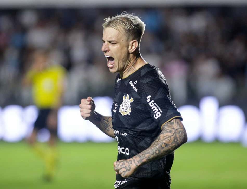 Após vitória do Corinthians, Róger Guedes dá nova indireta para Vítor Pereira