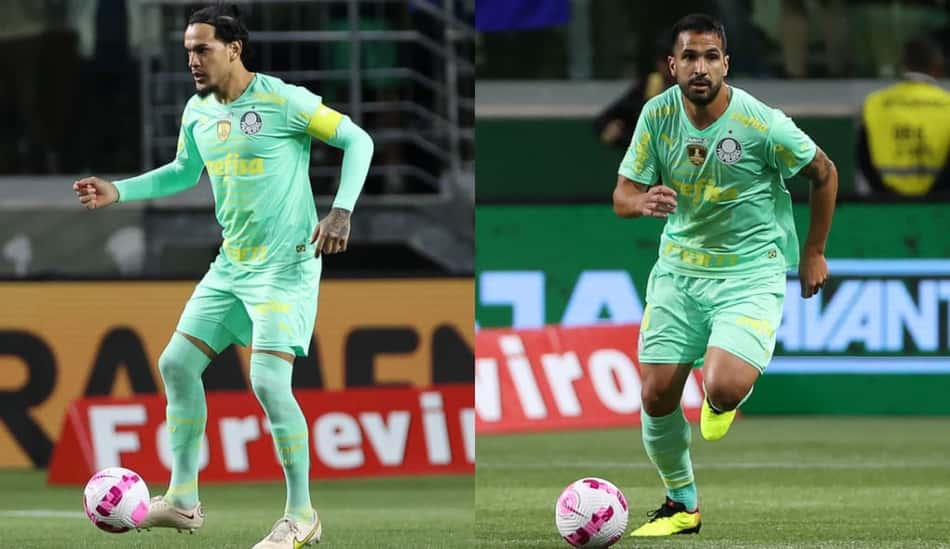 Dupla de zaga formada por Gómez e Luan chega a 120 jogos com a camisa do Palmeiras