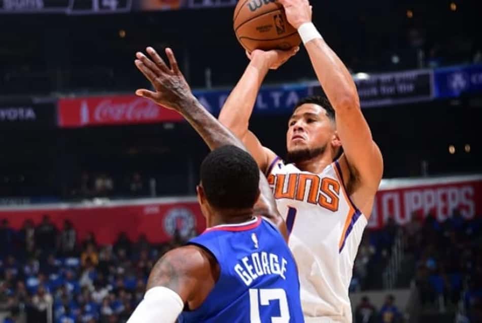Suns domina e vence Clippers sob o comando de Devin Booker