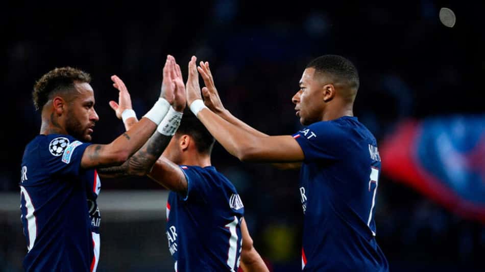 Neymar e Mbappé PSG