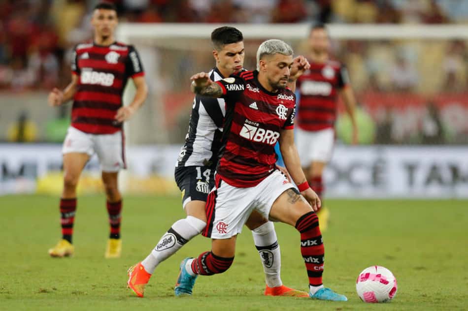 Flamengo x Santos - Arrascaeta
