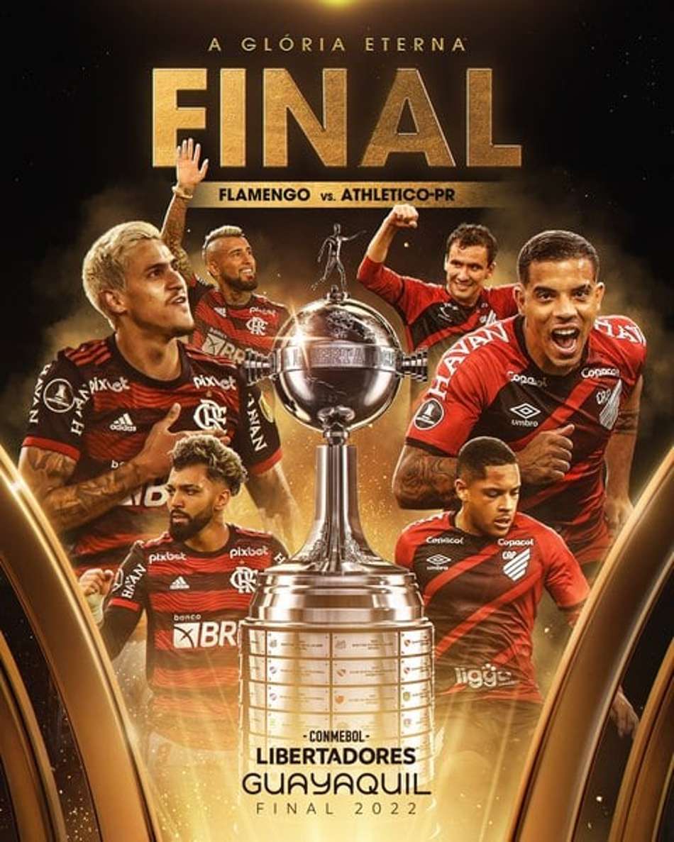 Flamengo ou Athletico-PR? Veja quais clubes são os maiores campeões da Libertadores