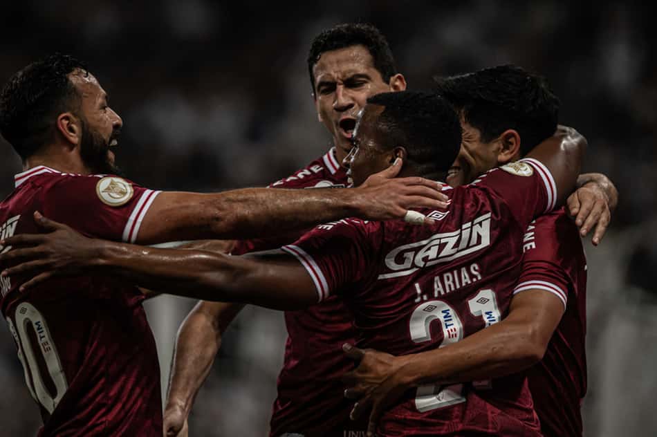 Cornithians x Fluminense - Comemoração
