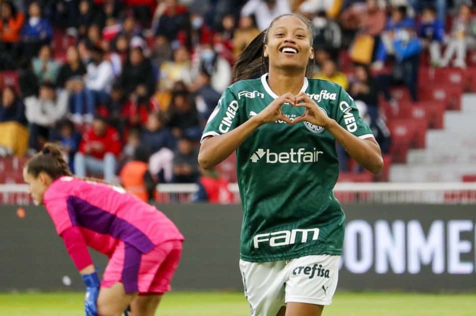 Ary Borges comemora artilharia e não segura a emoção: 'Vai, Palmeiras, caral**!