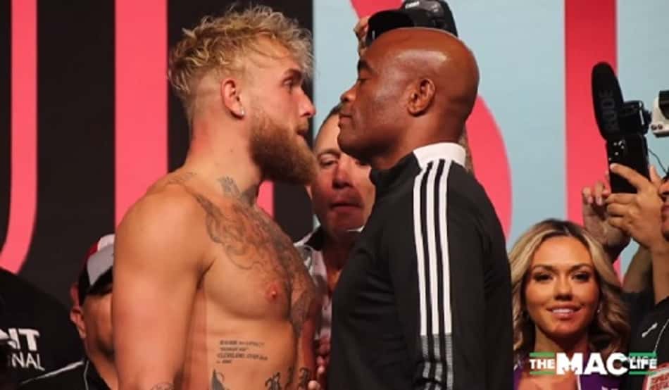 Anderson Silva encara Youtuber Jake Paul em duelo de boxe neste sábado
