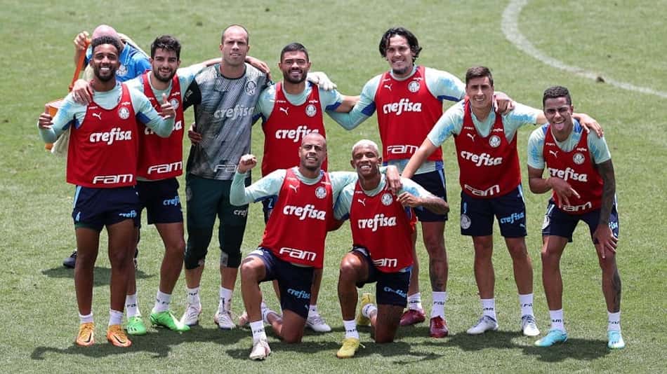 Com Giovani, Palmeiras treina de olho em 'final' contra o Fortaleza
