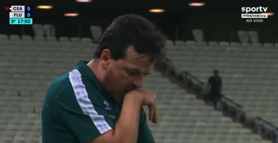 Choquei tira onda com Fernando Diniz após cena peculiar do treinador