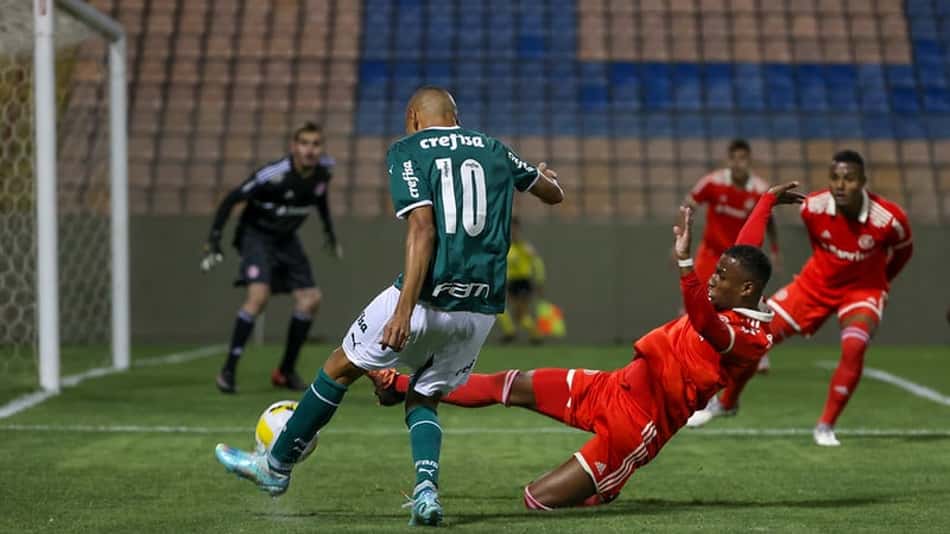 Internacional e Palmeiras definem vaga na final da Copa do Brasil Sub-20; saiba onde assistir