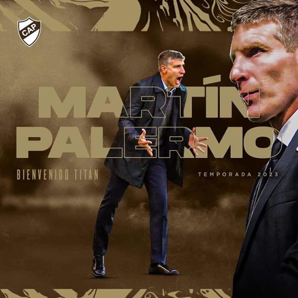 Platense anuncia Martín Palermo como novo técnico da equipe para 2023