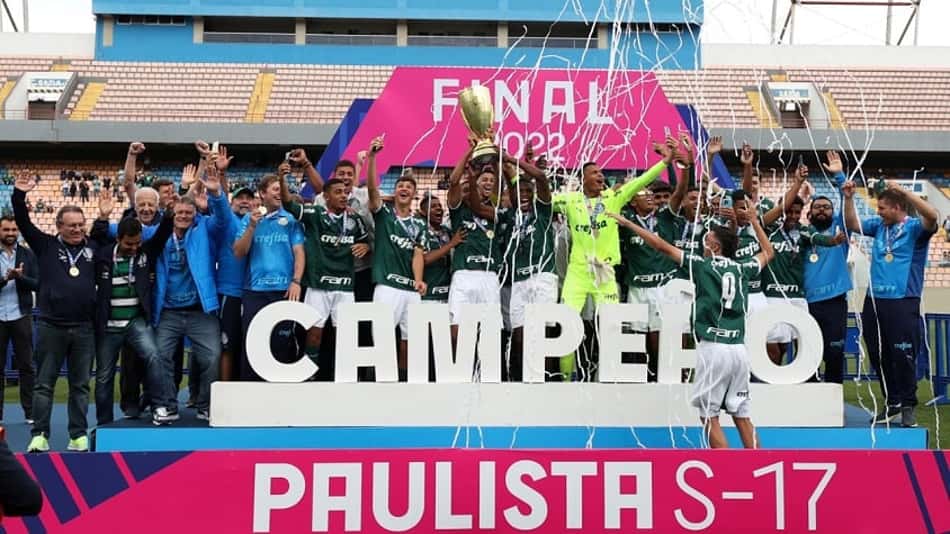 Mais um! Palmeiras volta a vencer o SKA e é campeão do Paulistão Sub-17