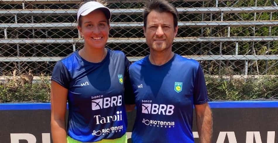 Ingrid Martins treina e se prepara para defender o Brasil na BJK Cup