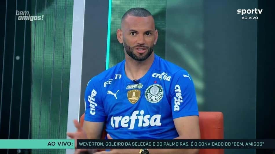 Convocado do Palmeiras para a Copa, Weverton homenageia Galvão Bueno: 'Tem sentimento'