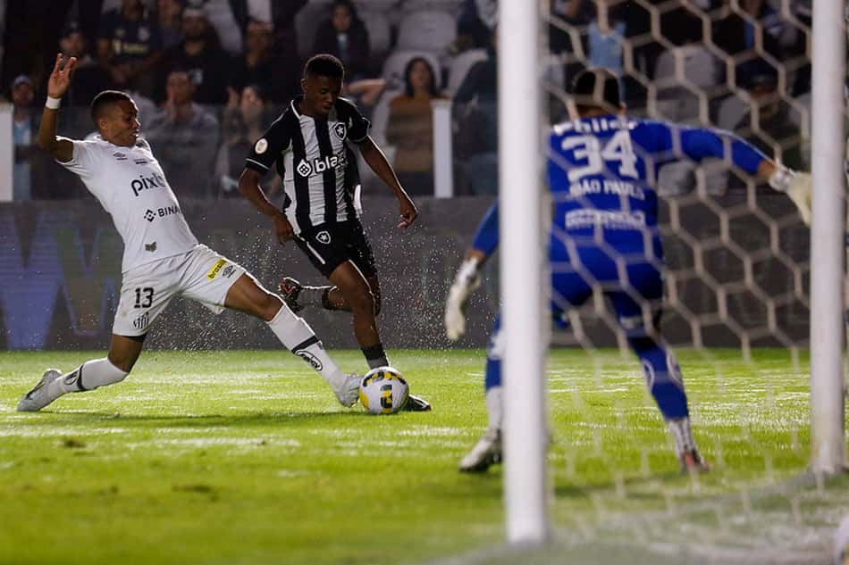 Jeffinho reencontra Santos com novo desafio pelo Botafogo