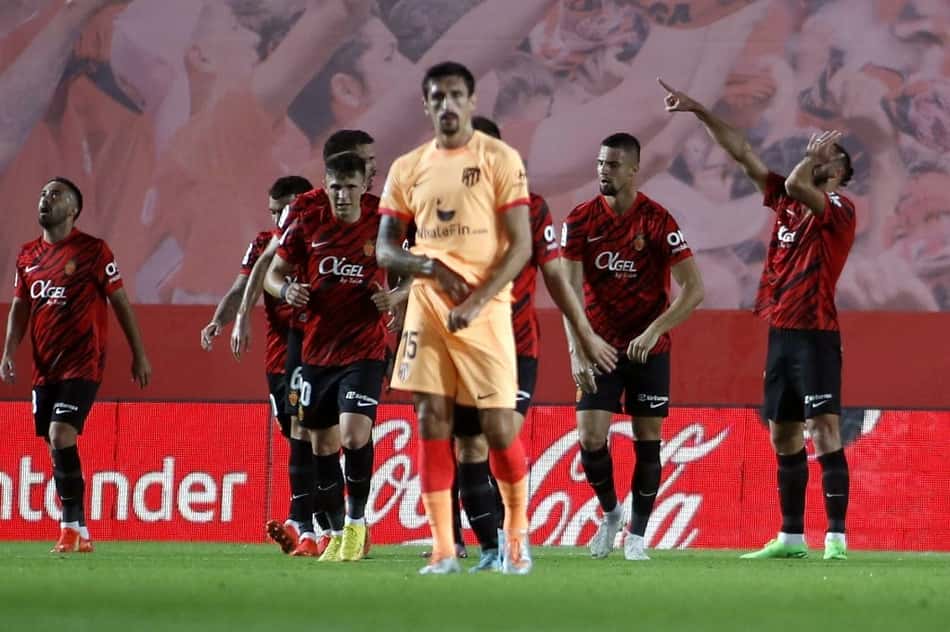Mallorca segura e vence Atlético de Madrid em La Liga