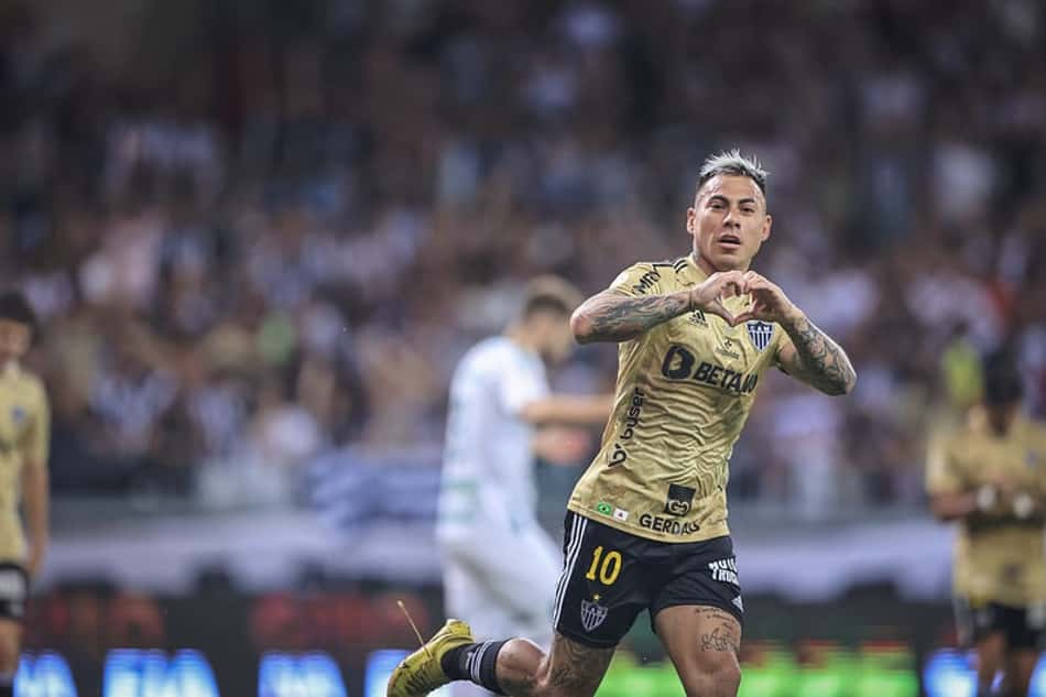 Cuca elogia ascensão de Vargas no Atlético-MG e comenta: 'Estava na lista de dispensa'