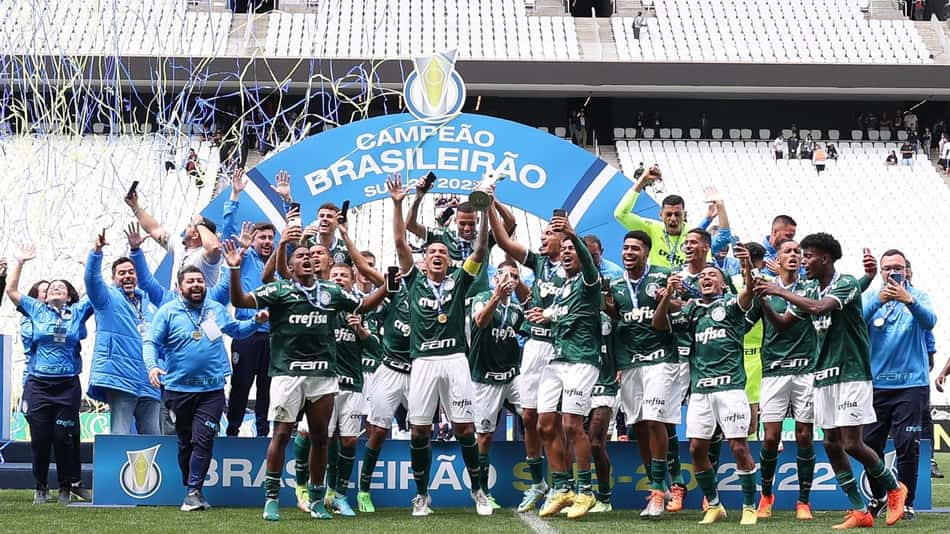 Atual campeão, Palmeiras recebe o Bahia na estreia do Brasileirão sub-20