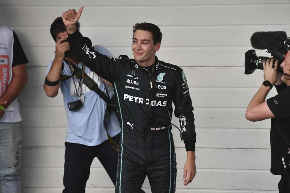 George Russell é pole-position no GP do Brasil; Hamilton fica em terceiro