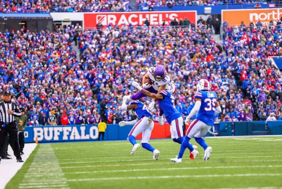 Minnesota Vikings vence jogaço contra Buffalo Bills na prorrogação