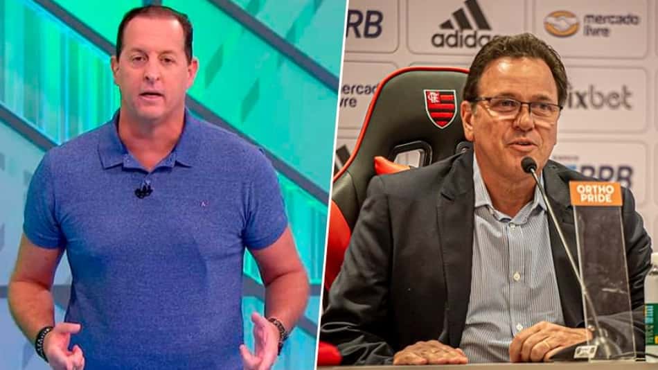Dirigente do Flamengo volta a disparar contra Benja após comentários sobre o clube