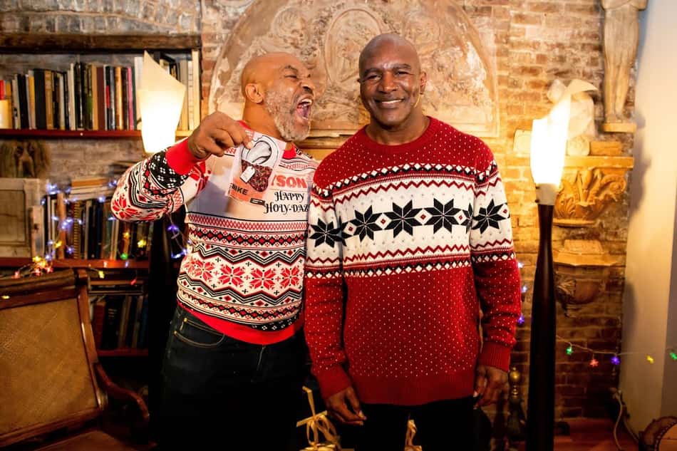 25 anos após mordida, Mike Tyson e Holyfield lançam alimentos com cannabis em forma de orelha