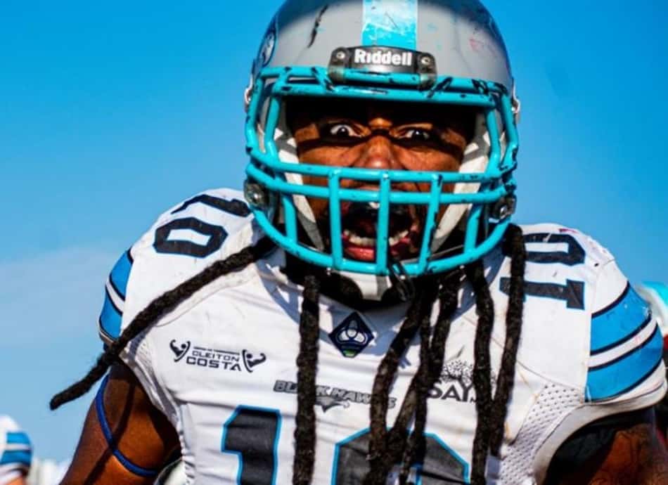 Manaus FA vem forte para 2023 e anuncia running back Carlos Medeiros