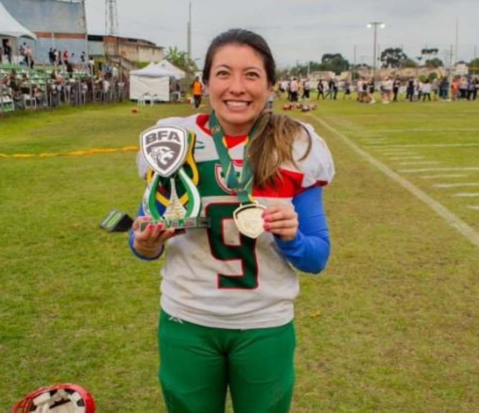 Grande destaque do FABR feminino em 2022, Andressa Hotsumi é eleita MVP da final da Liga BFA