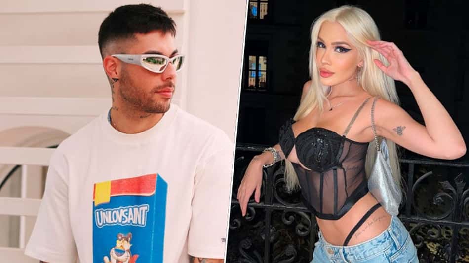 Ex de Militão, Karoline Lima assiste jogo do Brasil e é vista com influencer