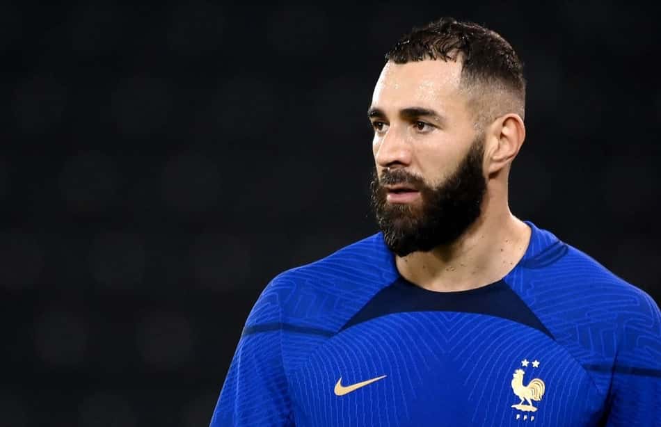 Fora da Copa do Mundo, Benzema tem data definida para voltar a treinar no Real Madrid