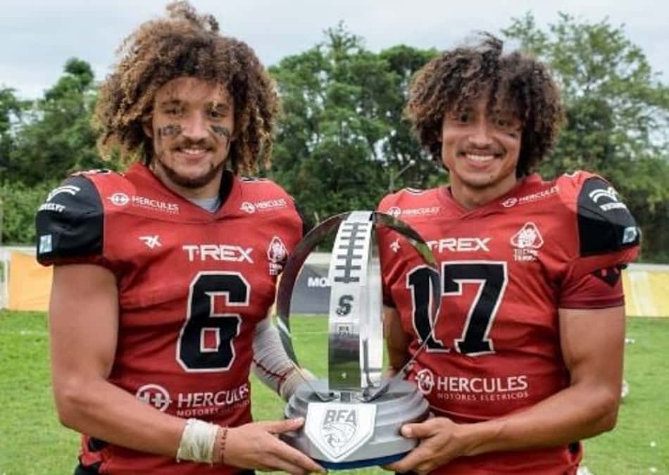 Brasil Bowl: T-Rex no embalo dos irmãos Reis na luta pelo título da Liga BFA