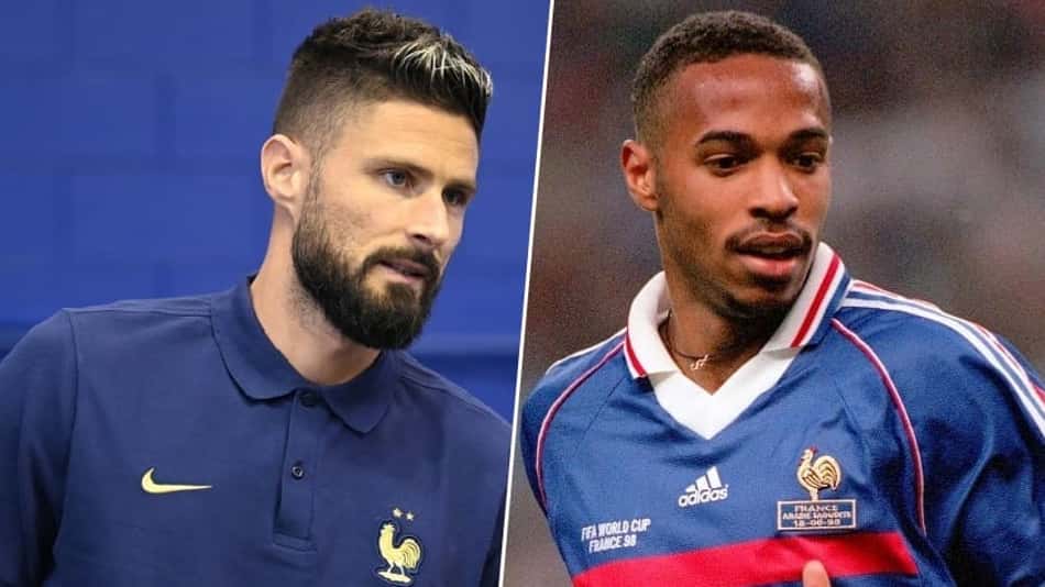 Com a missão de substituir Benzema na Copa, Giroud busca recorde de Henry pela França
